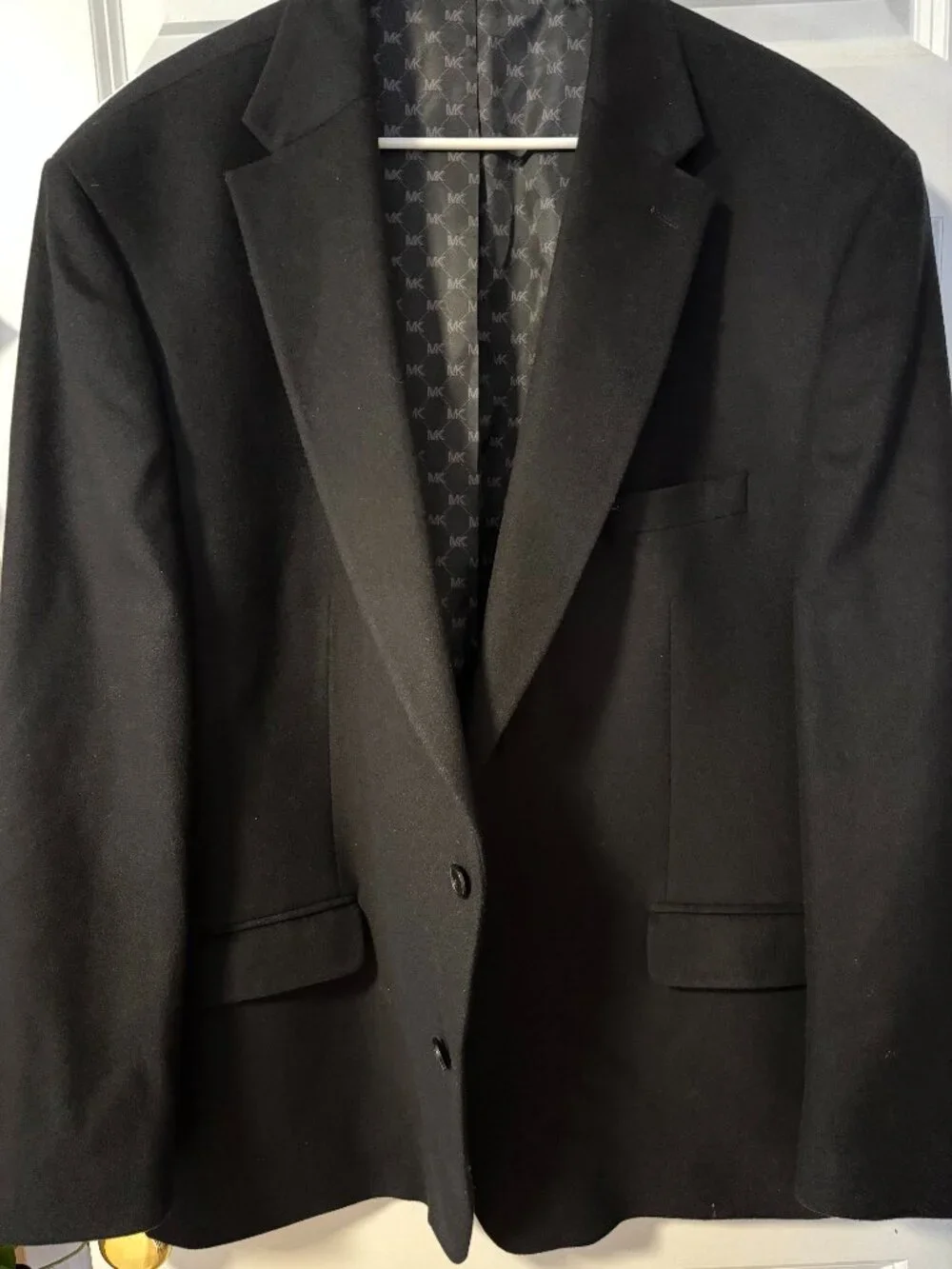 Michael Kors Wool Cashmere Blend Luxury Classic-Fit Sport Coat